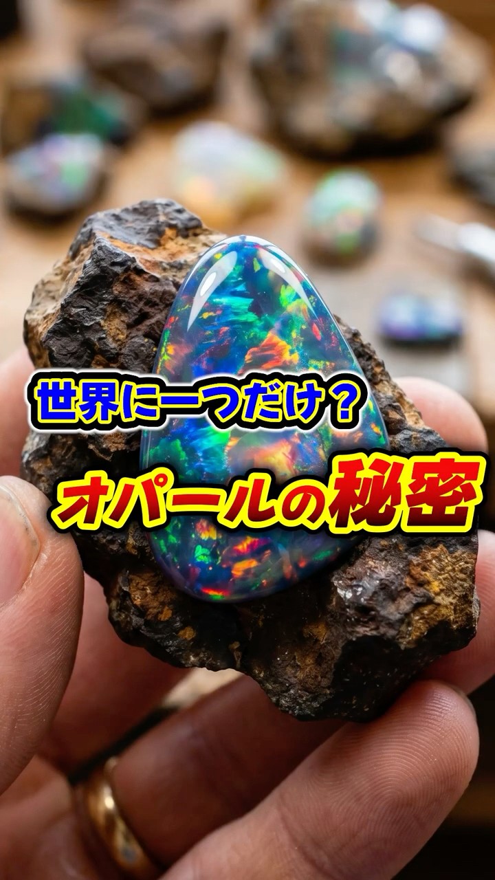 オパールの秘密 #宝石の雑学 #天然石のある暮らし #shorts - YouTube