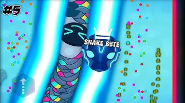 😱 OMG. GIANT SNAKE CIRCLING THE WHOLE MAP!! 🐍 NEW WORLD RECORD in Snake.io 🔥#5