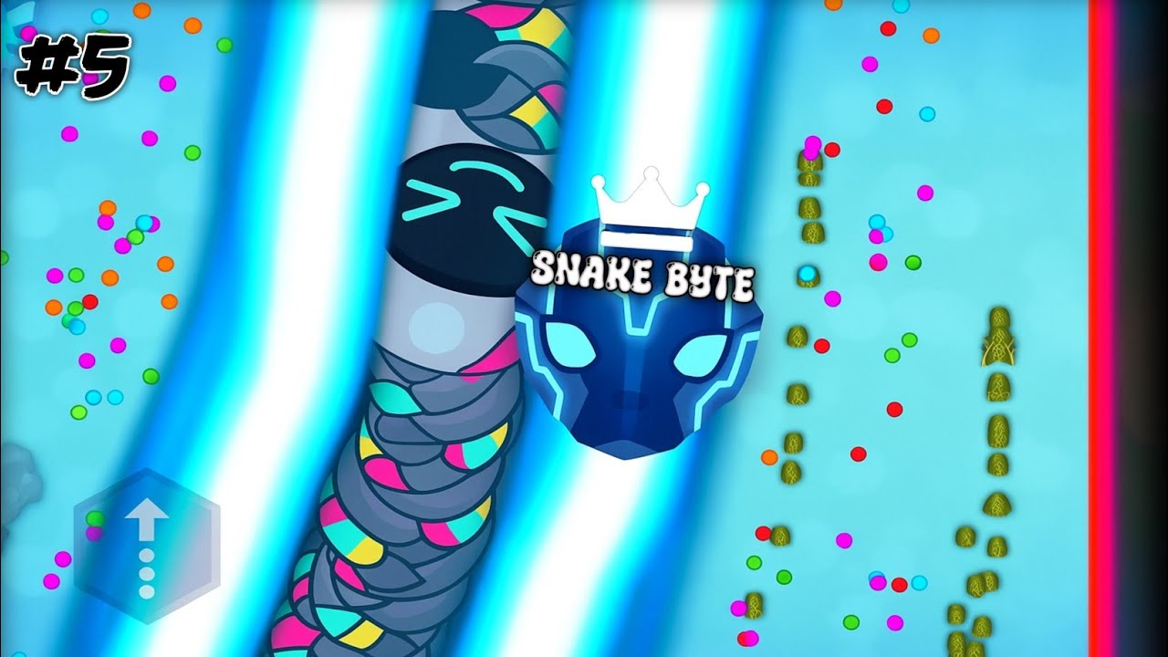 😱 OMG. GIANT SNAKE CIRCLING THE WHOLE MAP!! 🐍 NEW WORLD RECORD in Snake.io 🔥#5