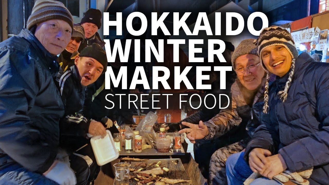 Hokkaido Winter Market & Street Food Experience ★ ONLY in JAPAN