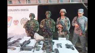 Hasta un fusil con mira de 1.200 metros tenían disidencias de ‘Gildardo Cucho’