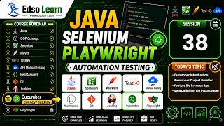 How to create Java Selenium Cucumber Project | Step by Step guide | Session 38 | Edso Learn