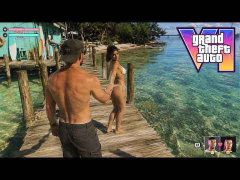 Cyberleek Just Uploaded NEW Freeroam GTA 6 Gameplay Footage Of Lucia And Yes She's Completely NAKED!