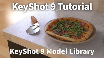 KeyShot 9 Feature Tutorial - Model Library