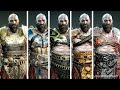 God of War 4 - All Armor Sets Showcase [PS4 Pro]