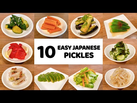 10 Easy Japanese Pickles Tsukemono Recipes for Beginners  Vegan  Authentic Japanese Food