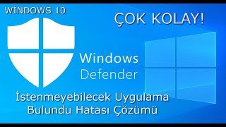 WİNDOWS 10 İSTENMEYEBİLECEK UYGULAMA BULUNDU HATASI ÇÖZÜMÜ | ÇOK KOLAY! 2021