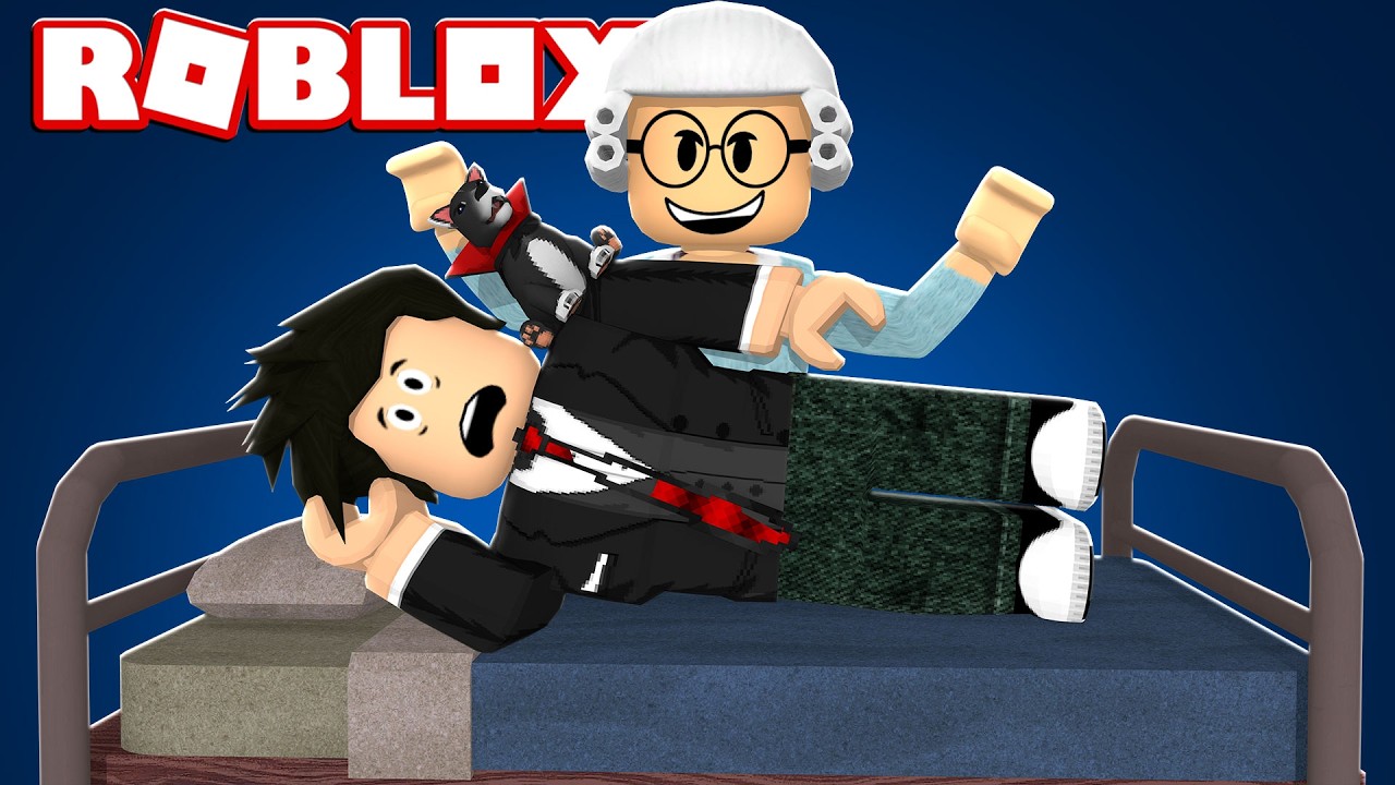 LOKIS DORMIU NA ESCOLA COM A VOVÓ | Roblox - Pretend to Sleep or Die