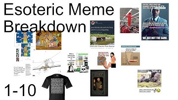 Esoteric Meme Breakdown: Episodes 1-10
