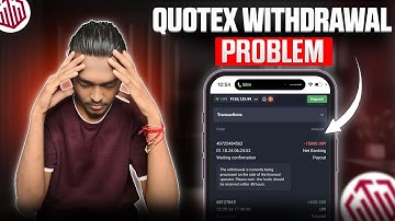 ⚠️ Quotex Withdrawal Problem Solved | Withdrawal Processing or Failed Solution