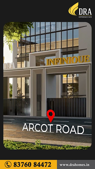 Launching DRA Infinique at Valasaravakkam (Bang On Arcot Road) @ ₹ 8,999/Sq,ft