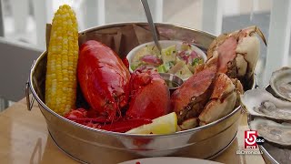 A drive down Old Sandwich Road leads to fresh seafood in Sandwich, Mass.