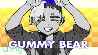 [Mandela catalogue AU/meme]Gummy bear meme（little bloody warning)