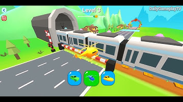 Shape Shifting - All Levels 🏃🚗🚲 🚁 Gameplay Walkthrough Android,ios Big New Update (Level 3-4)