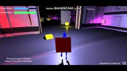 The Chase - Simple PC Runner -  v0.2 Devlog (Menu Revamp / Shield Power)