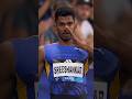 A top 3 finish for Sreeshankar (8.09m) at the Paris Diamond League.#LongJump #CraftingVictories 🇮🇳