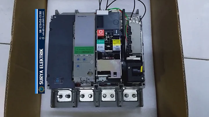 MCCB Breaker Schneider Electric NS 800-1600 4P 4Pole  with Motor Motorized