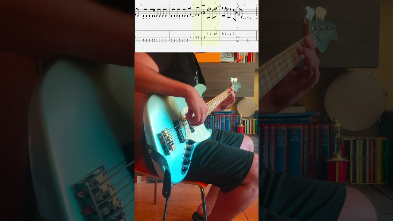 Pink Floyd - The Gold It's in The... (Bass Cover with Tabs) 