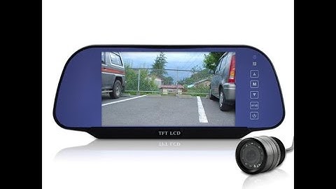 7 Inch High Definition Rear View Monitor + Rear View Camera - CVTM-C93