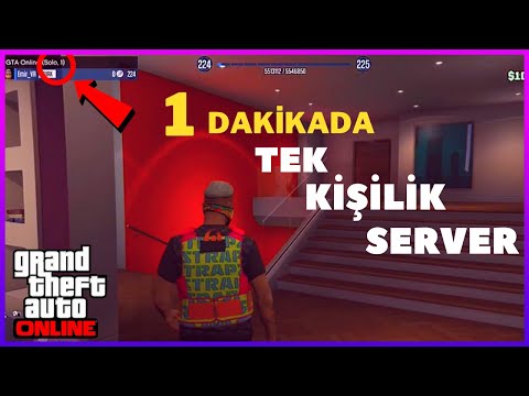 GTA 5 ONLİNE TEK KİŞİLİK HARİTA- SERVER NASIL KURULUR? (PS4 PC XBOX ONE)