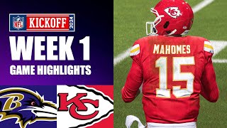 Ravens vs. Chiefs Week 1 Season Opener - Madden 24 Simulation Highlights (Updated Rosters)