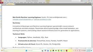 Secure AI HR - LLM01 (Indirect Prompt Injection)