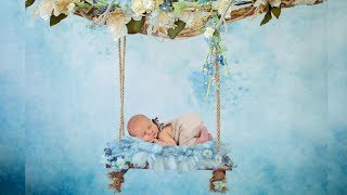 newborn boy digital backgrounds session play svitlana