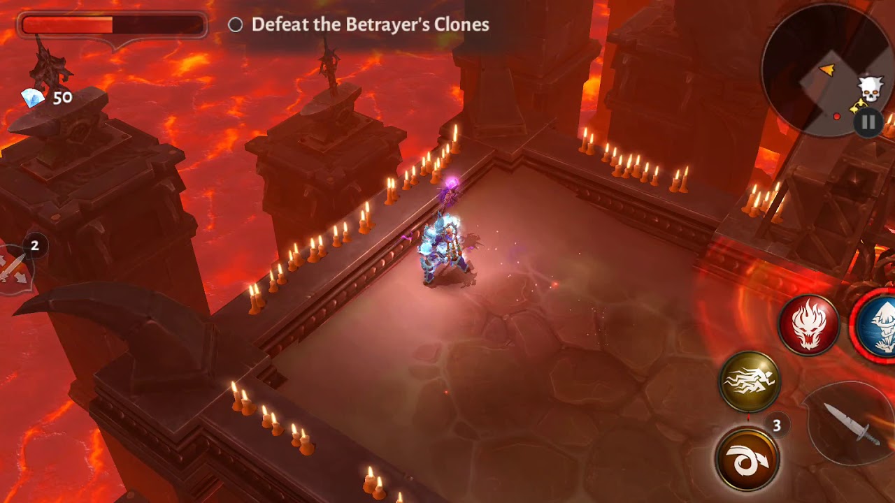 FIRE SANCTUM 1 STAGE REWARDS ! Dungeon hunter 5