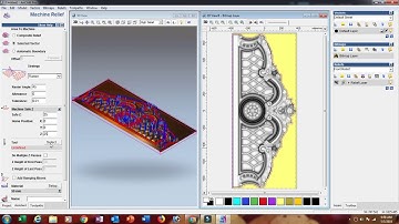 HOW TO MAKE TOOLPATH FOR 3D BED DESIGN CUTTING ON WOOD IN ARTCAM 2008
