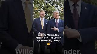 Willem-Alexander, Máxima En Rob Jetten Op Bezoek Bij Donald Trump Rtl Boulevard