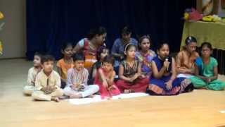 Bal mukund singapore first performance on stage