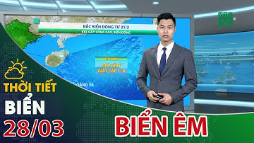 Thời tiết biển 28/03/2022: Gió trên biển giảm mạnh, chỉ còn cấp 3,4| VTC14