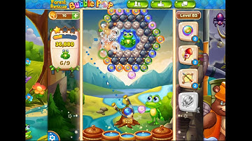 Forest Rescue bubble pop level 85