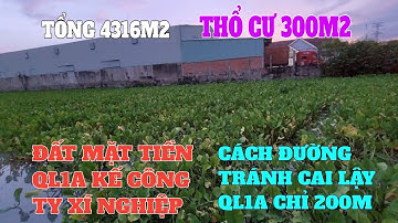 MS:1135 Nổi khổ khi bán đất ông bà để lại.Thổ cư 300m2 vị trí cực đẹp mặt tiền quốc lộ 1A.