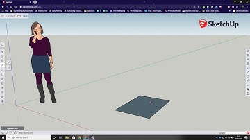 How to create a retangular based pyramid in SketchUp