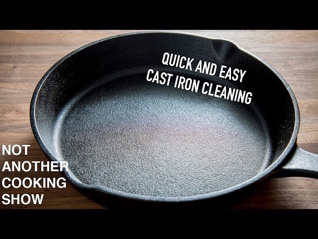 This Cast-Iron Scrubber Revolutionized the Way I Clean My Pans