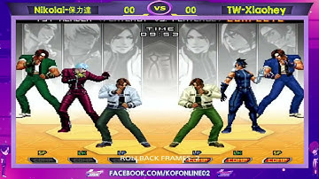 Nikolai-保力達 Vs TW-Xiaohey FT10 KOF 2002 UM - Habilidades e movimentos rápidos