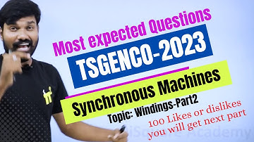 Key concepts in Electrical engineering through MCQs (Synchronous Machines Windings-Part2)