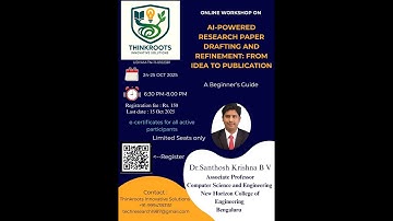 Day 1: AI-Powered Research Paper Writing & Refinement | From Idea to Publication | Beginner’s Guide