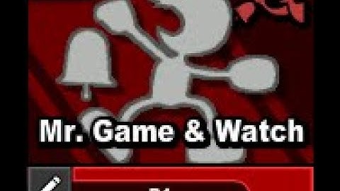Super Smash Flash 2 Classic Mode - Mr. Game and Watch