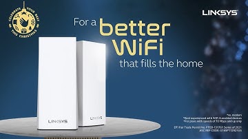 Globe At Home Linksys Atlas Pro 6 Online Ad Q4 2021-2022 15s (Philippines)