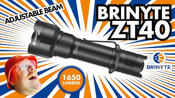 Brinyte ZT40 Tactical Flashlight!