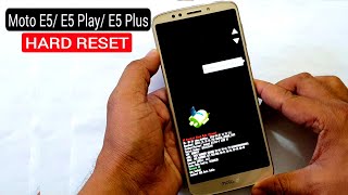 Moto E5/E5 Play/E5 Plus Hard Reset |Pattern Unlock |Factory Reset screenshot 1