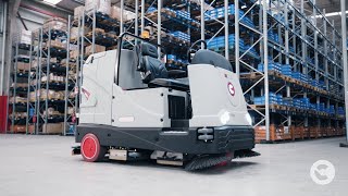 VIDEO DI PRODOTTO PER LA PULIZIA INDUSTRIALE  COMAC C120