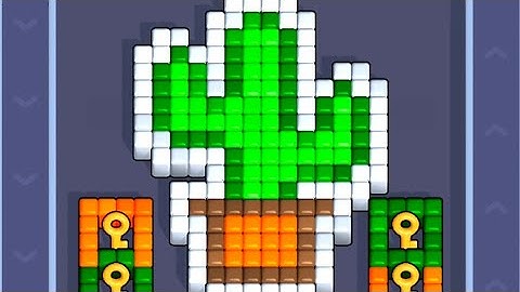 Pixel flow level 40 Walkthrough Solution 