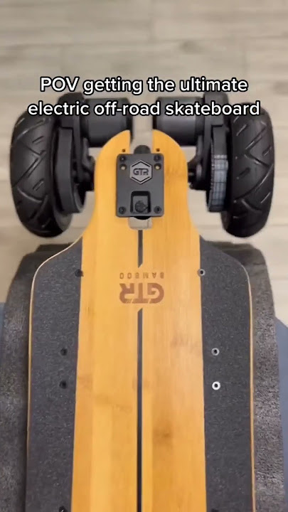 POV Unboxing the Ultimate offroad electric skateboard #electric #electricskateboard