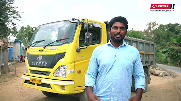 Eicher LMD BS VI Success Stories - Mr Illayaraja, Attur (Salem), with Eicher Pro 2095XPT