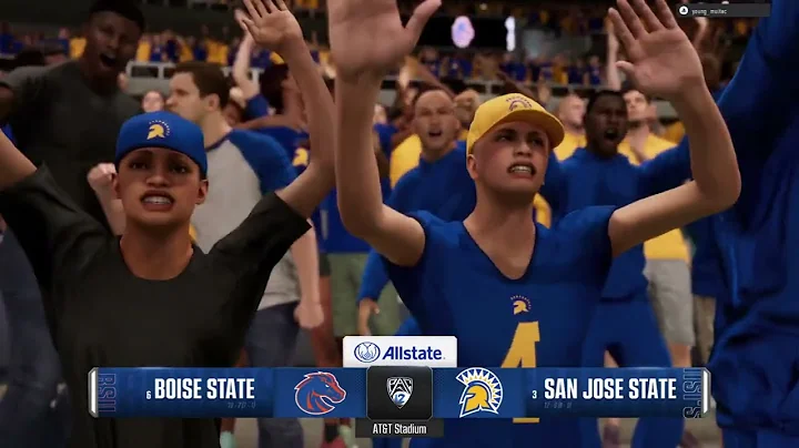 CFB25 dynasty with San Jose State S8 conference championship Vs Boise State (youngmultac)!