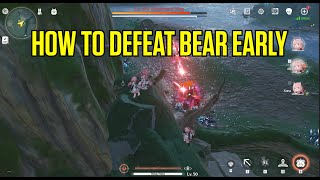 How to Defeat Red Boss Early : Lvl 120 Spearback King - Wuthering Waves