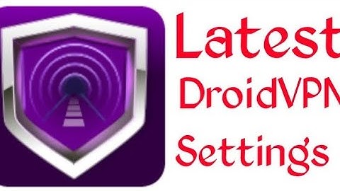 latest tcp and non proxy host setting for droidvpn